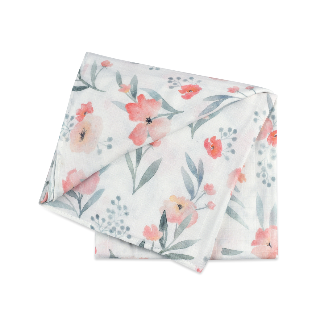 The Poppy - Organic Bamboo Swaddle