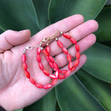 Coral Shell Bracelet | last chance item