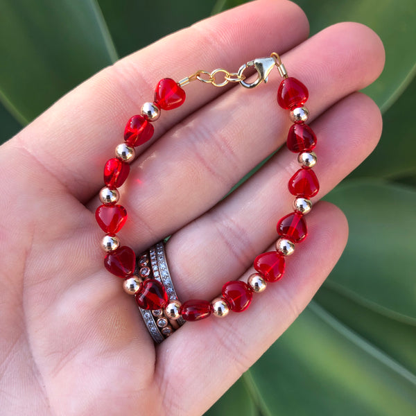 The Ruby Bracelet
