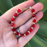 The Ruby Bracelet