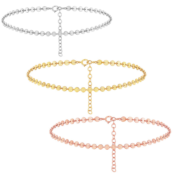 The Confetti Bracelets + Anklets