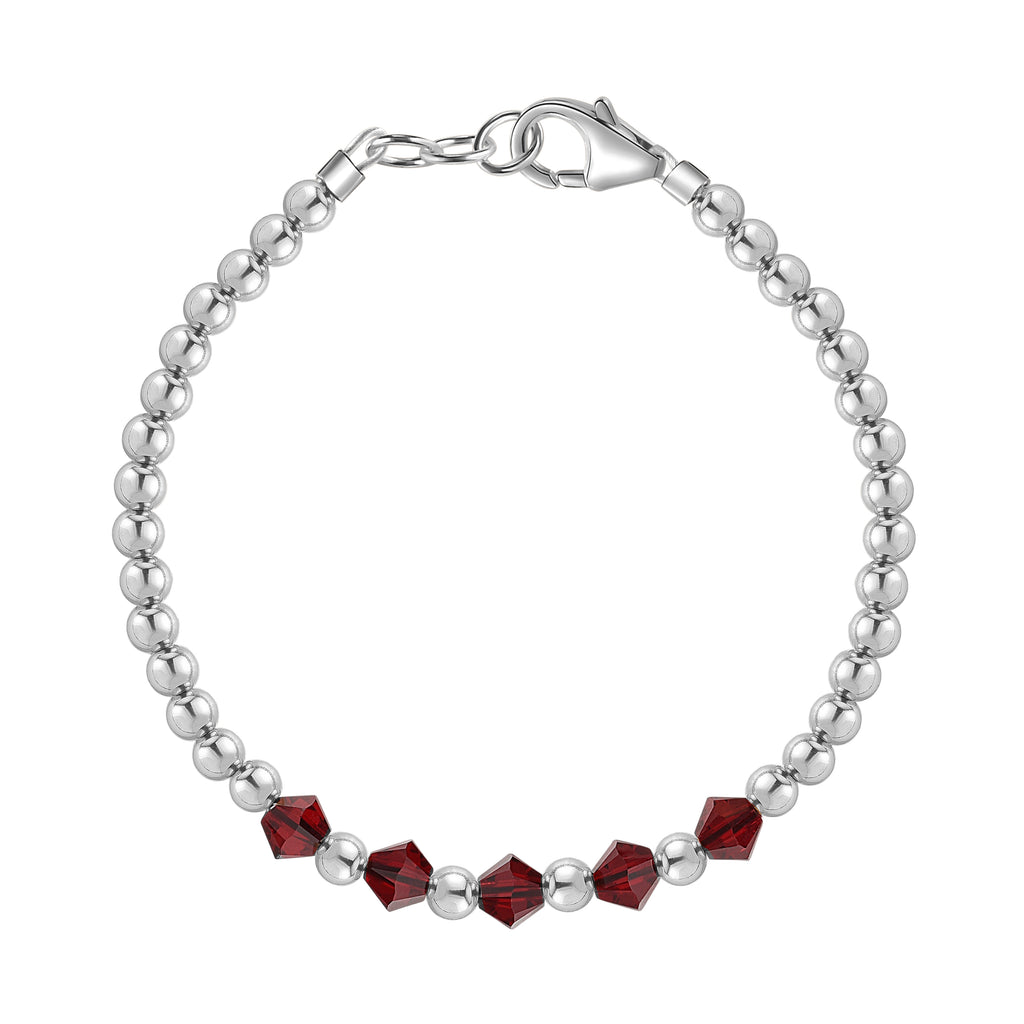 Birthstone Collection - January Bracelets