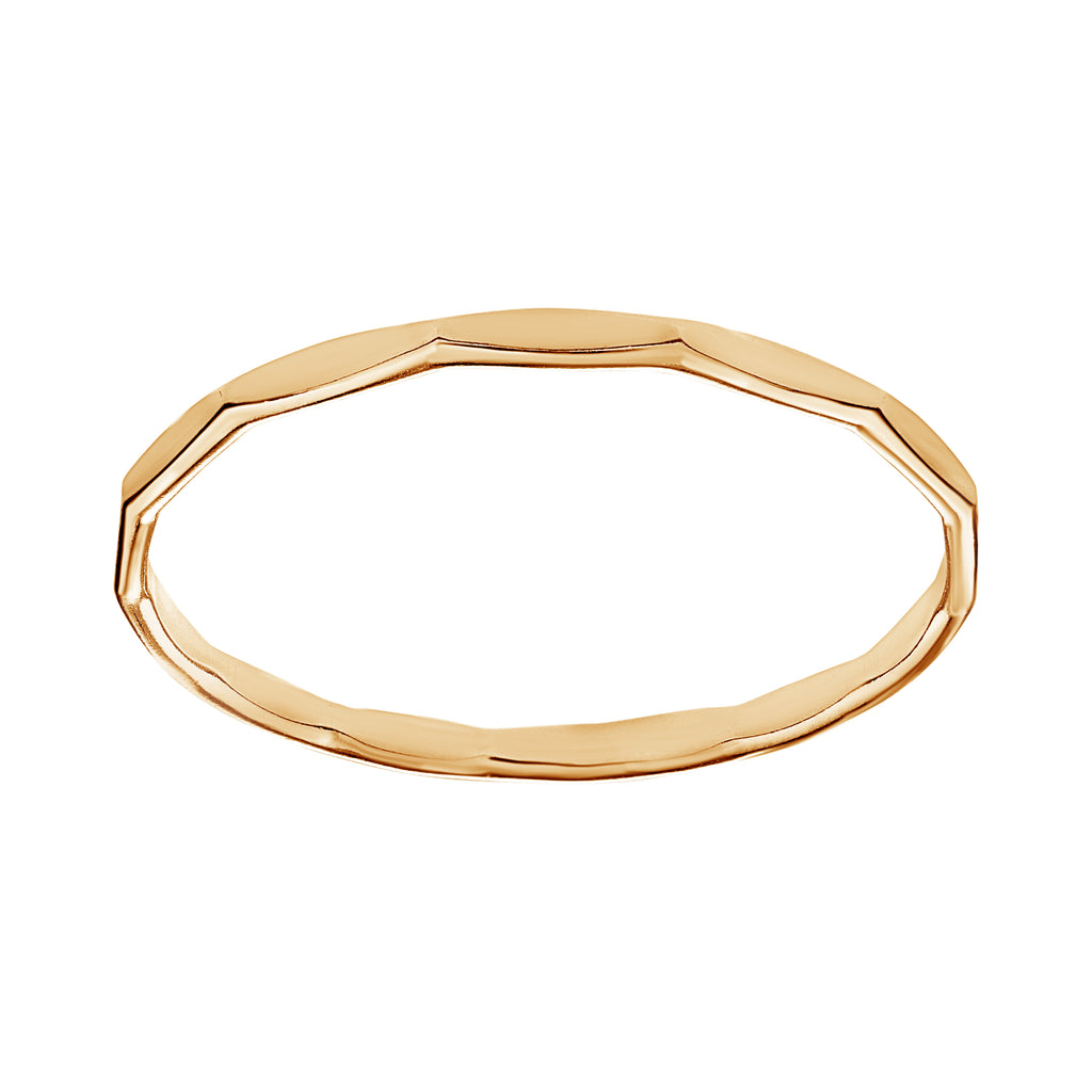 Hammered Stacking Rings