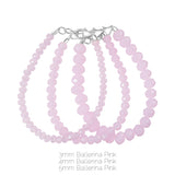 Ballerina Pink 4mm Bracelet