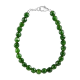 Seaweed Green Agate 4mm Bracelet