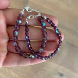 Deep Purple 4mm Bracelet