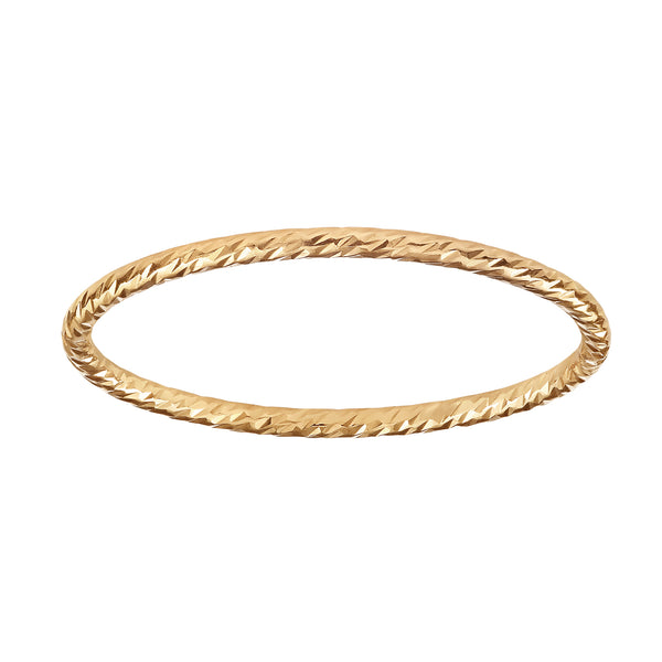 Twisted Sparkle Stacking Rings