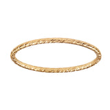 Twisted Sparkle Stacking Rings