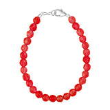 Cranberry Agate 4mm Bracelet