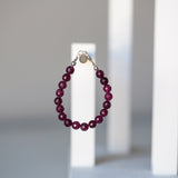 Wine 6mm Bracelet