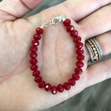 Cherry Red 5mm Bracelet