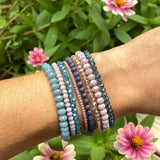 Mauve 4mm Bracelet