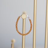 Sunset Orange 4mm Bracelet