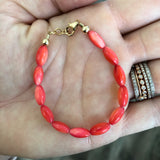 Coral Shell Bracelet | last chance item