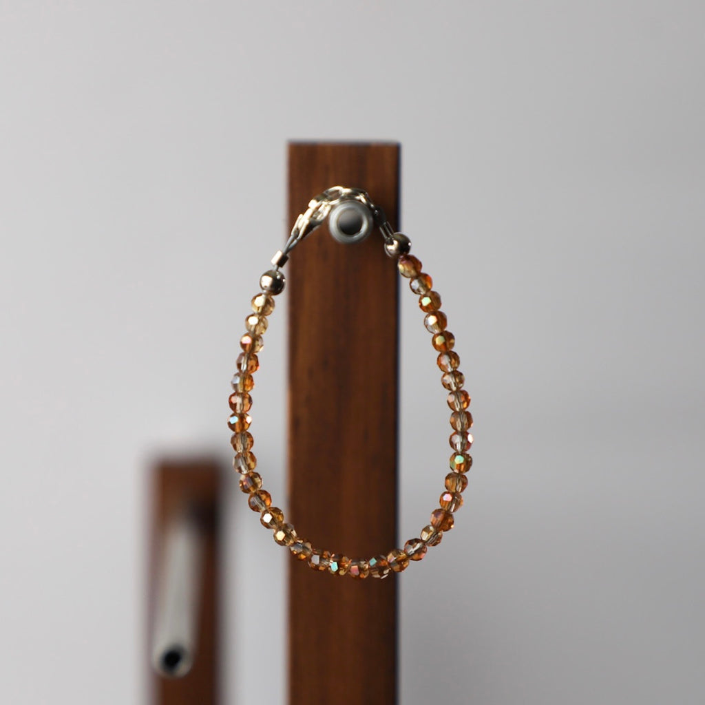 Amber 4mm Bracelet