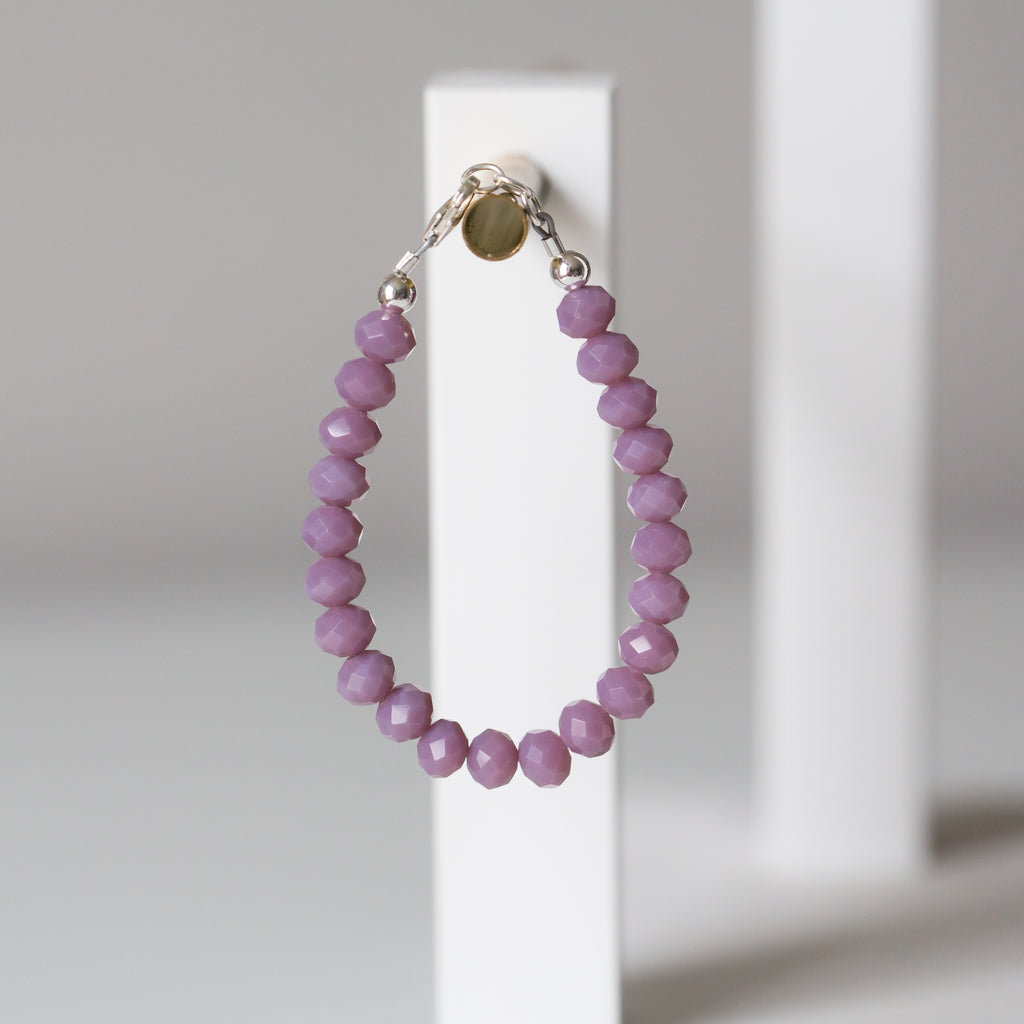 Verbena Purple 5mm Bracelet