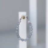 Cloud Gray 6mm Bracelet