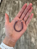 Mauve Round 4mm Bracelet