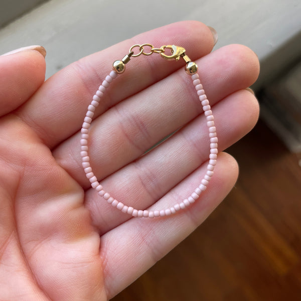 Opaque Plumeria 2mm Bracelet