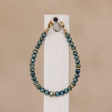 Green Ribbon 4mm Bracelet