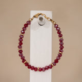 Red Ribbon 4mm Bracelet