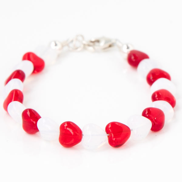 Valentine Glass Hearts