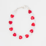 Valentine Glass Hearts