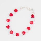 Valentine Glass Hearts