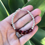 The Jana - Deep Red Hearts