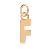 14k Gold Initial Charms