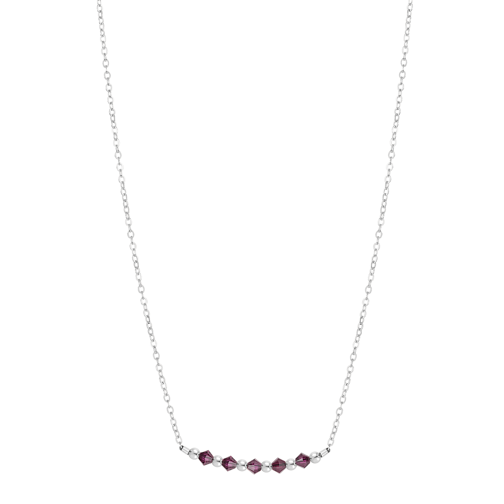 Birthstone Collection - February Necklaces