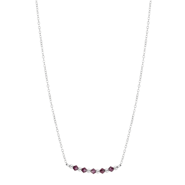 Birthstone Collection - February Necklaces