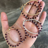 Birthstone Collection - February Bracelets
