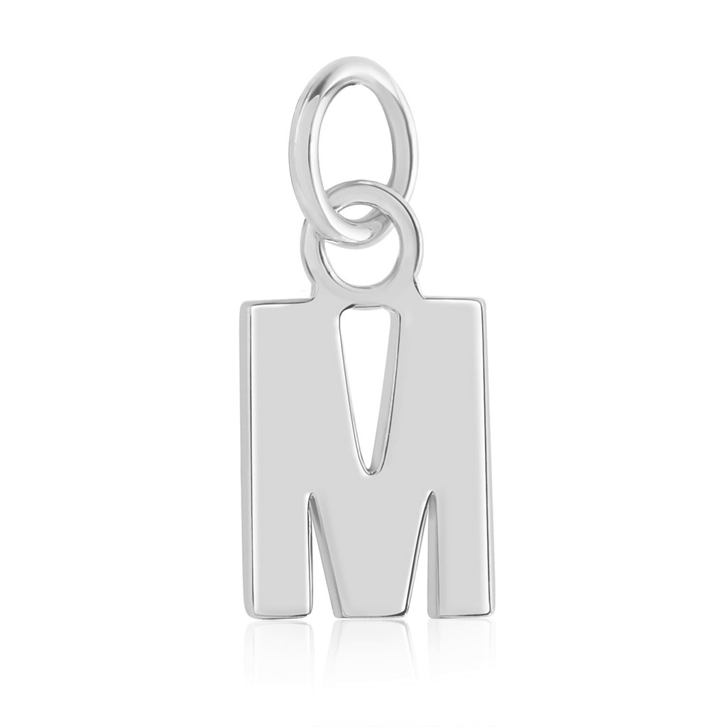 Sterling Silver Initial Charms – Poppy Lane & Co.