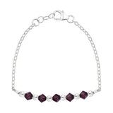 Birthstone Collection - February Bracelets