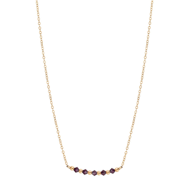 Birthstone Collection - February Necklaces