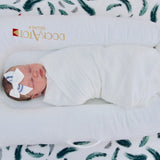 The White - Organic Bamboo Swaddle