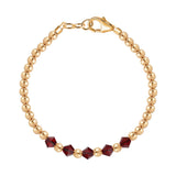 Birthstone Collection - January Bracelets