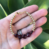 The Jana - Dark Purple Hearts