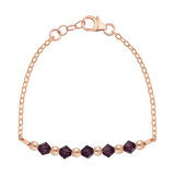 Birthstone Collection - February Bracelets