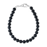 Matte Black 4mm Bracelet