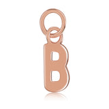 14k Rose Gold Initial Charms
