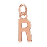 14k Rose Gold Initial Charms