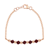 Birthstone Collection - January Bracelets