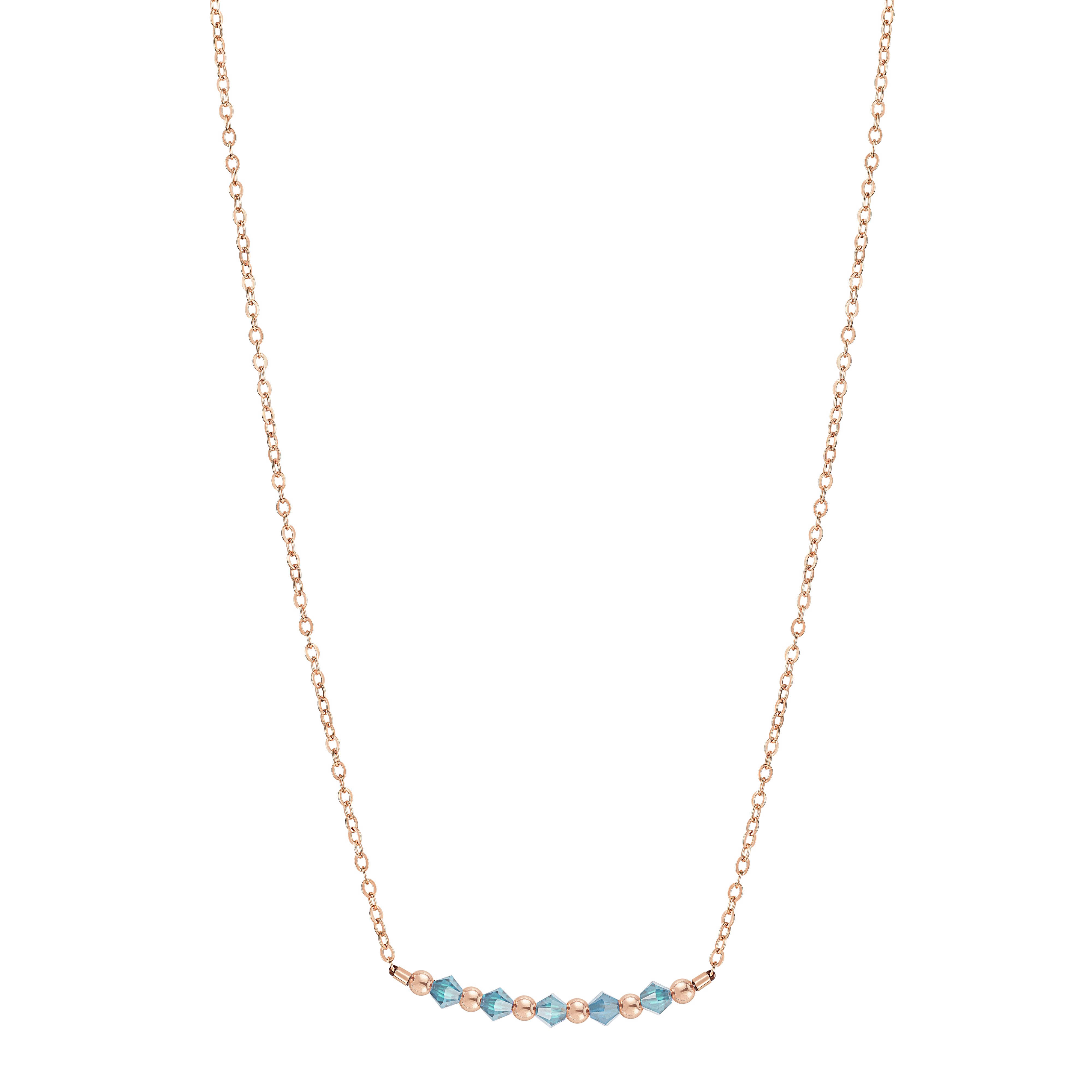 [STONE HENgE] 韓国☆14K☆Lucky U March Birthstone Necklace 702C77F7-95D4-4267-9E4F-
