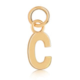 14k Gold Initial Charms