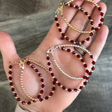 Birthstone Collection - January Bracelets