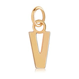 14k Gold Initial Charms
