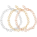 The Dainty Heart Bracelets + Anklets