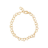 The Dainty Heart Bracelets + Anklets